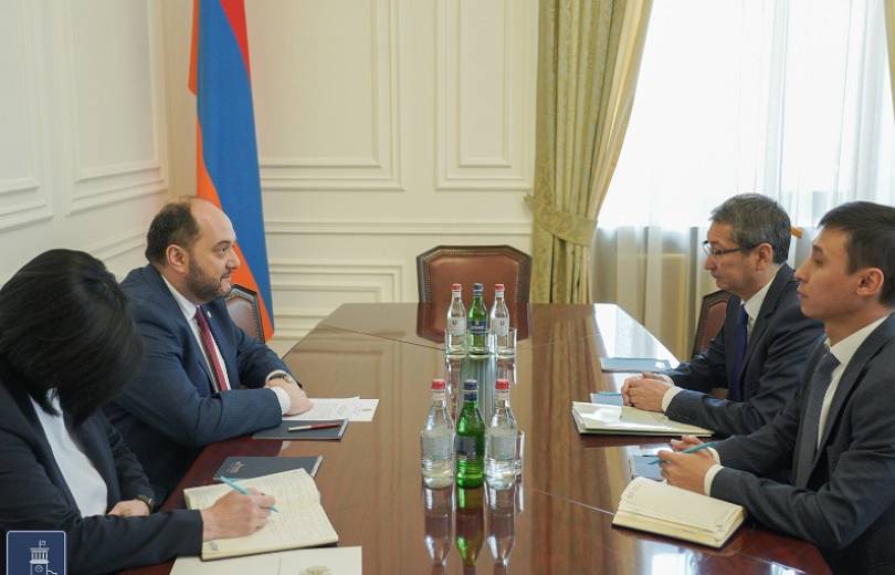 Ա․ Հարությունյանն ընդունել է ՀՀ-ում Ղազախստանի դեսպանին