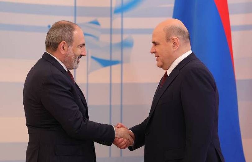 Ն․ Փաշինյանը հանդիպել է Մ․ Միշուստինի հետ