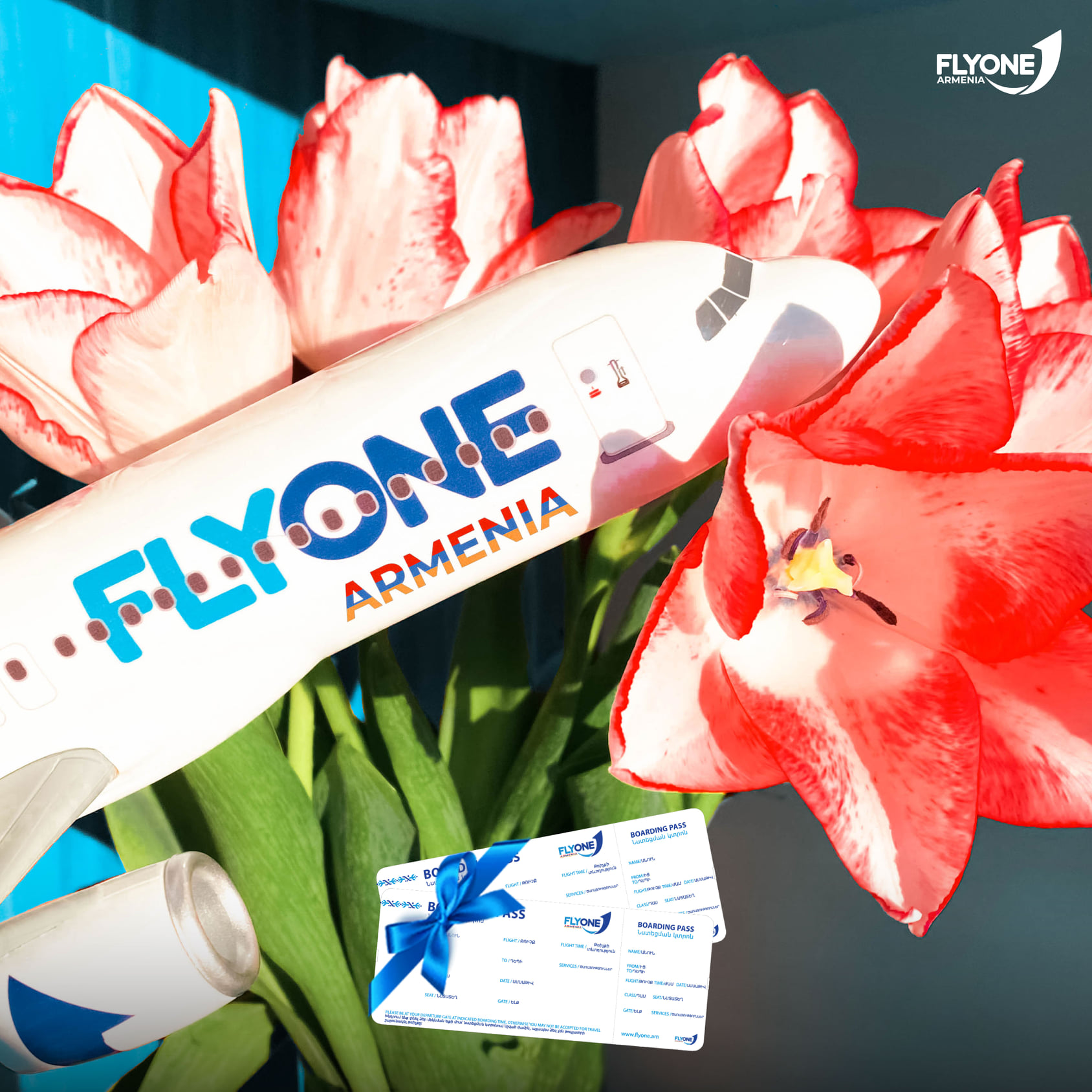 Մայրության և գեղեցկության միամսյակի առթիվ FLYONE ARMENIA-ն երկու ավիատոմս է նվիրել մրցույթի հաղթողին