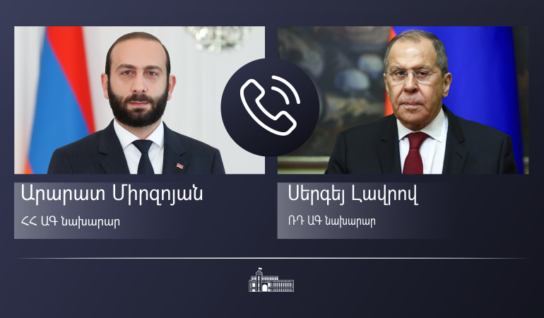 Ա․ Միրզոյանը հեռախոսազրույց է ունեցել Ս․ Լավրովի հետ