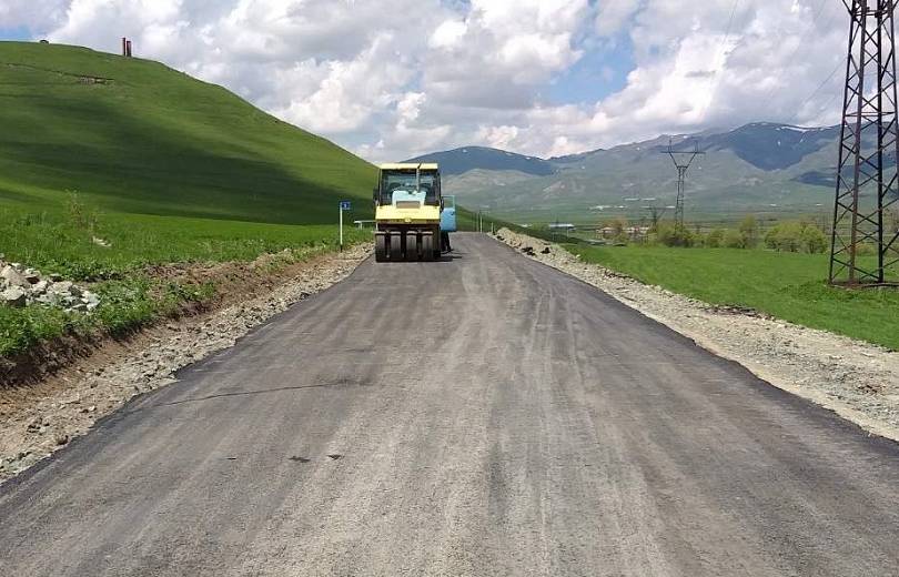 Ավարտական փուլում է Կաթնաջուրի ավտոճանապարհի վերականգնումը