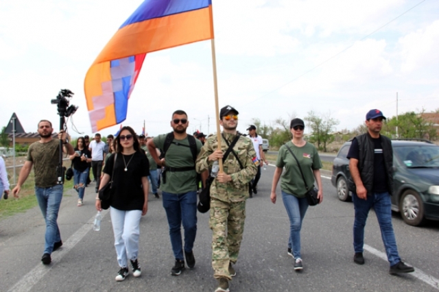 Ստեփանակերտում իրականացվել է «Դիմադրություն» շարժման երթ