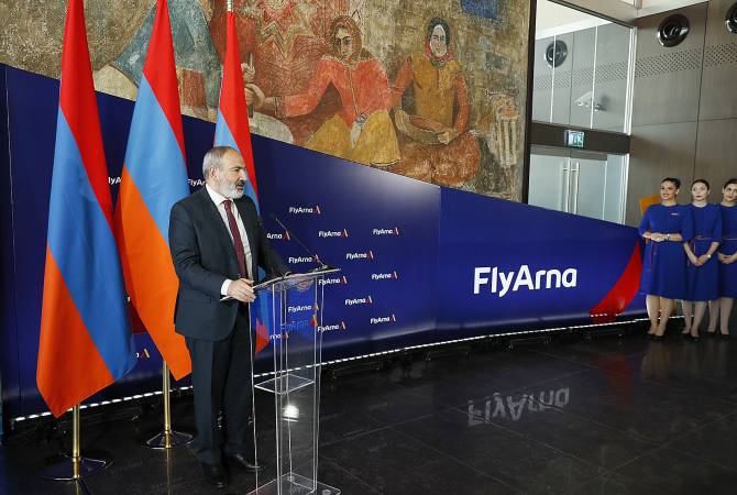 Վարչապետը ներկա է եղել Fly Arna-ի գործունեության մեկնարկին