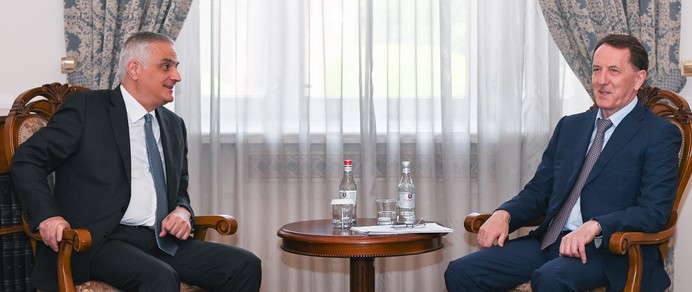 Մ․ Գրիգորյանն ընդունել է ՌԴ Դաշնային ժողովի Պետական դումայի նախագահի տեղակալին 