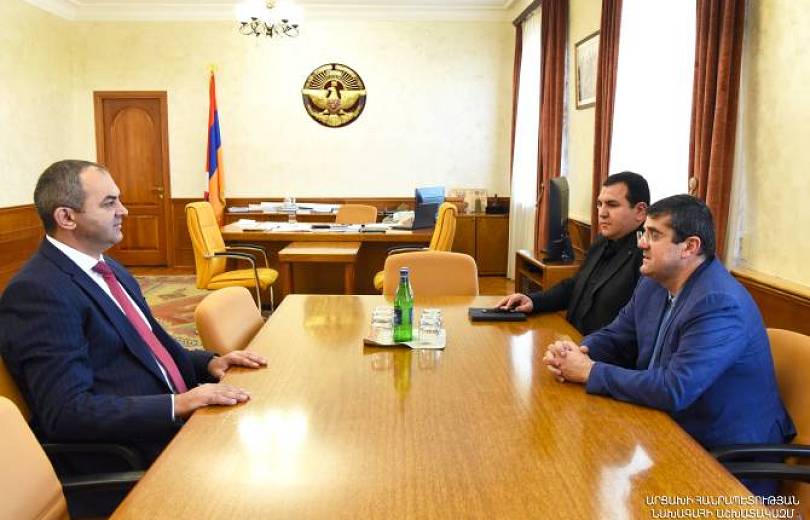 Արցախի նախագահն ընդունել է ՀՀ գլխավոր դատախազին