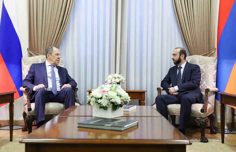 ՀՀ ԱԳՆ-ում տեղի է ունեցել Ա․ Միրզոյանի և Ս․ Լավրովի առանձնազրույցը 