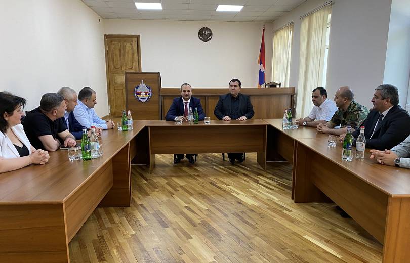 ՀՀ գլխավոր դատախազն աշխատանքային այցով գտվում է Արցախում