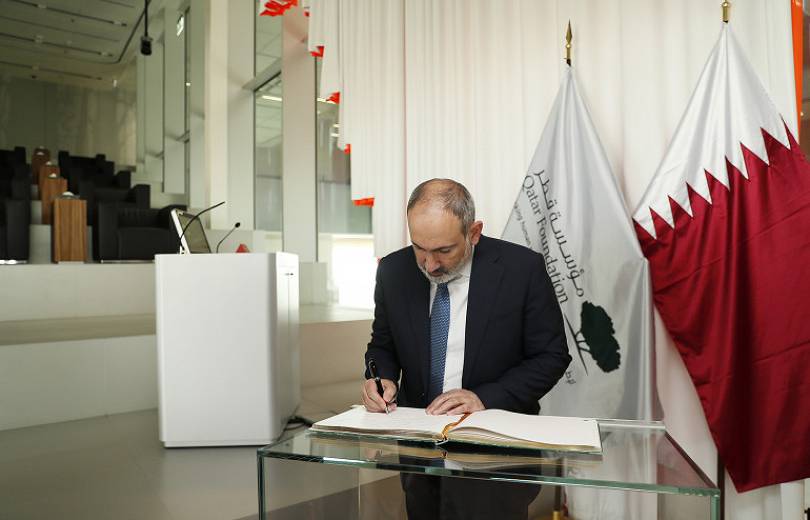 Ն․ Փաշինյանը Կատարի Հայր Է․ Հ․ բին Խ․ Ալ Թանիին պարգևատրել է Բարեկամության շքանշանով