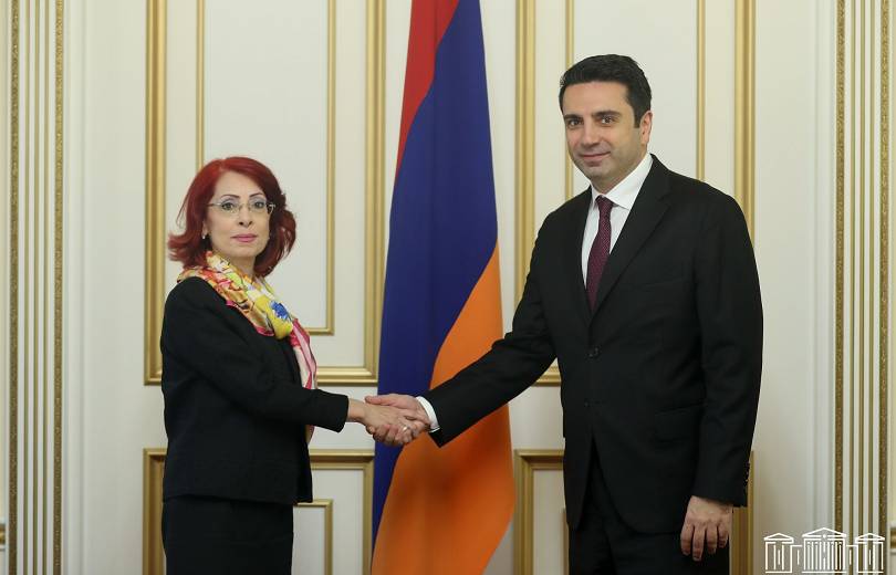 Ա․ Սիմոնյանն ընդունել է Սիրիայի դեսպանին