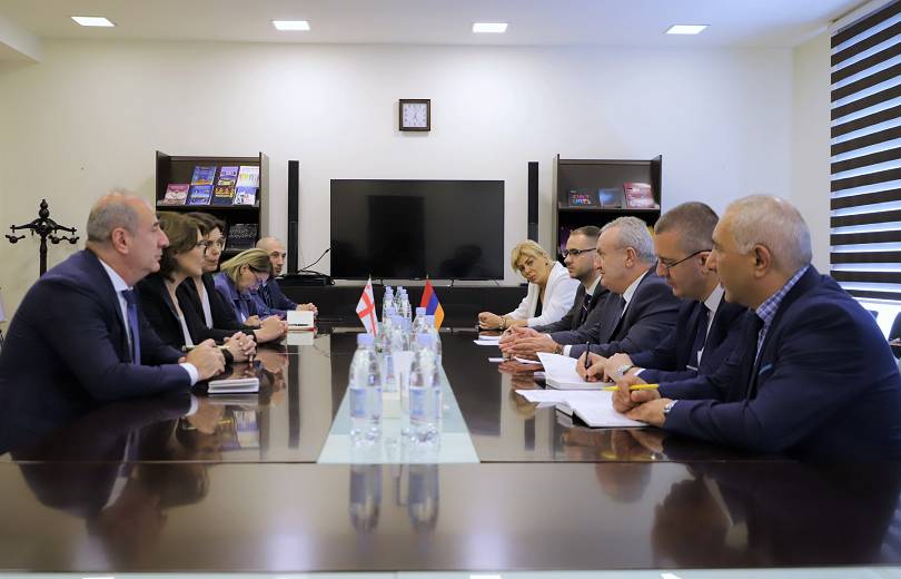 Վ․ Դումանյանն ընդունել է վրացական պատվիրակությանը