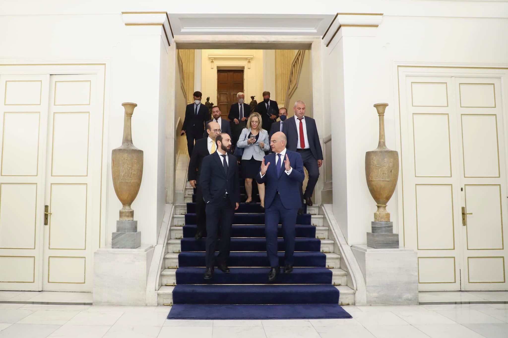 Մեկնարկել է Հայաստանի և Հունաստանի ԱԳ նախարարների հանդիպումը