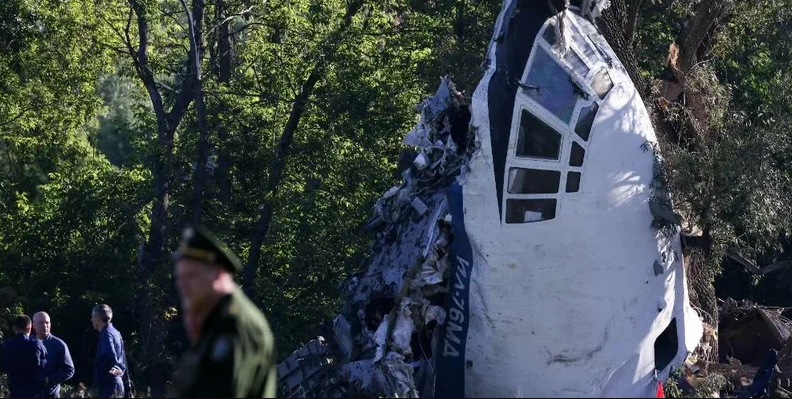 Ռյազանում Իլ-76 ինքնաթիռ է ընկել