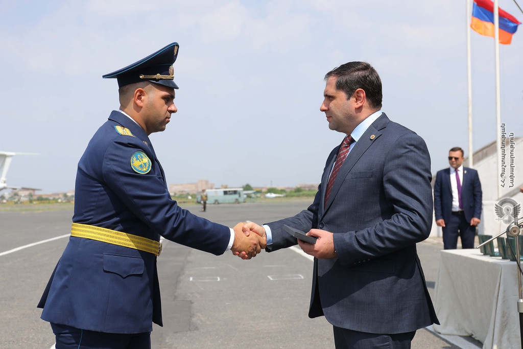 Ս․ Պապիկյանը ներկա է գտնվել ԶՈւ ավիացիայի կազմավորման 30-ամյակի  միջոցառմանը