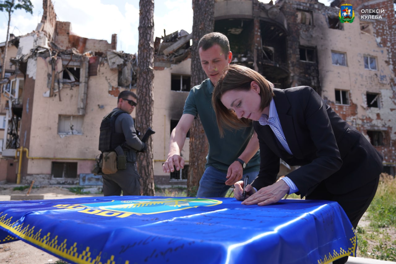 Մոլդովայի նախագահը այցելել է Բուչա