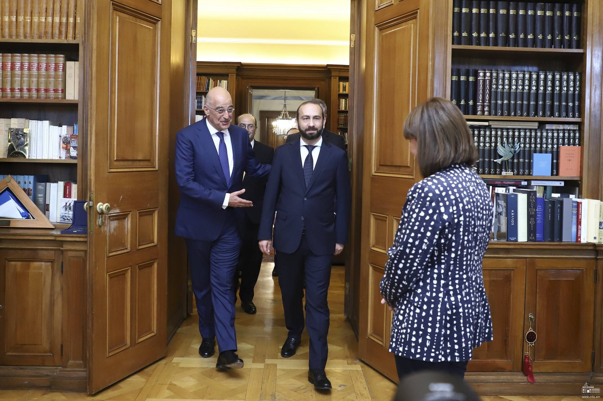 Ա․ Միրզոյանը աշխատանքային այցով գտնվում է Հունաստանում