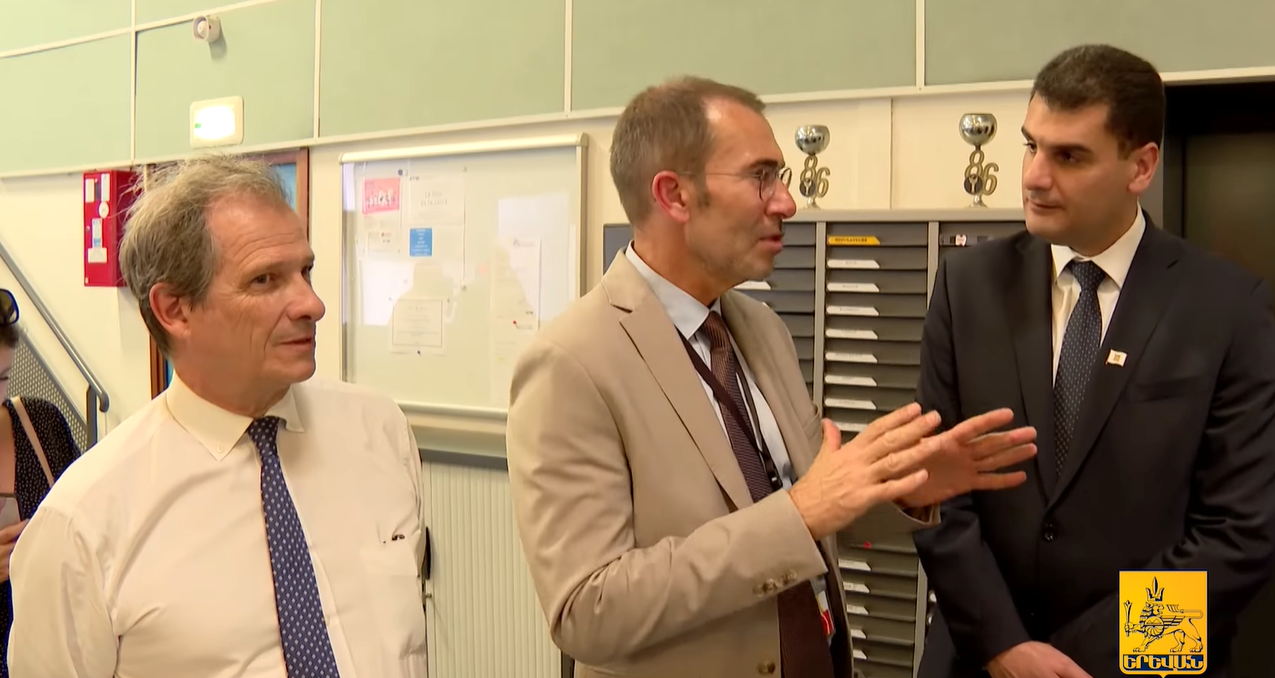 Հ․ Սարգսյանն այցելել է Մարսելի տրանսպորտի կառավարման կենտրոն