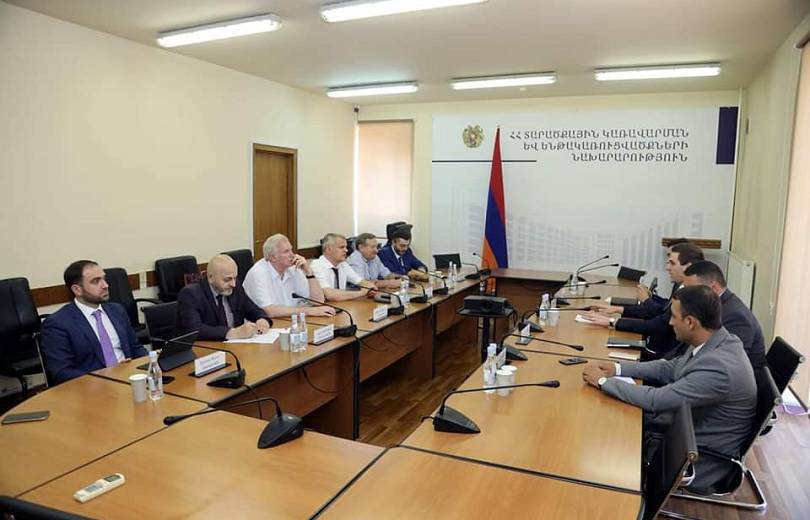 Ա․ Սիմոնյանն ընդունել է «Մոսմետրոստրոյ» ընկերության տնօրենին և ընկերության ներկայացուցիչներին
