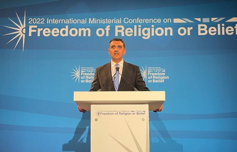 Դեսպան Ներսեսյանը միջազգային համաժողովում բարձրաձայնել է Ադրբեջանի կողմից ԼՂ-ում հայկական ժառանգության ոչնչացման փաստերը