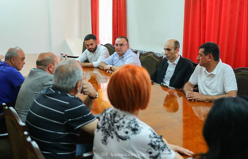 Ա. Բեգլարյանն ընդունել է Տուրիզմի հայկական ֆեդերացիայի պատվիրակությանը