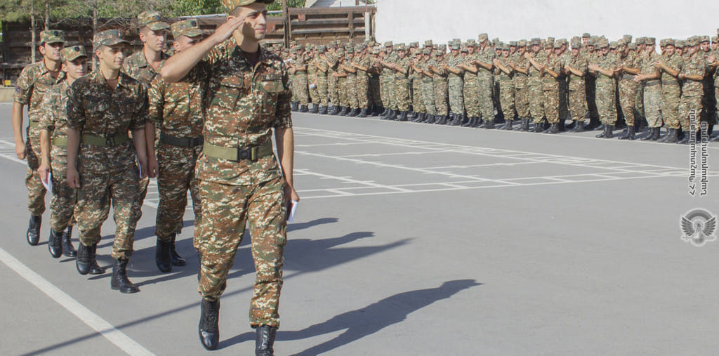 Տեղի է ունեցել պարտադիր ժամկետային ծառայությունն ավարտած զինծառայողների զորացրման հանդիսավոր արարողություն