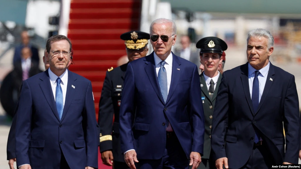 Բայդենը պաշտոնական այցով ժամանել է Իսրայել