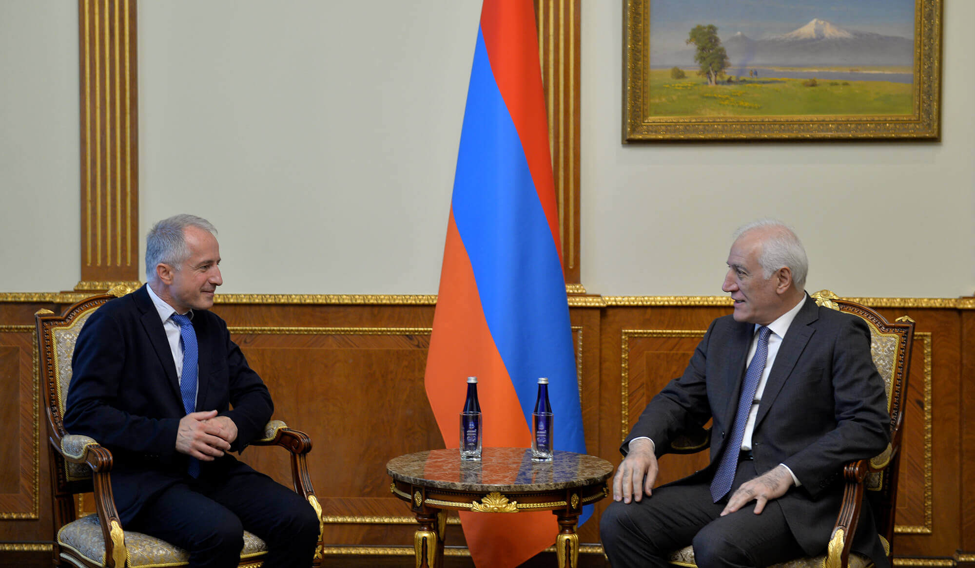 Նախագահը  հյուրընկալել է Կոնրադ Ադենաուեր հիմնադրամի տարածաշրջանային ծրագրի տնօրենին