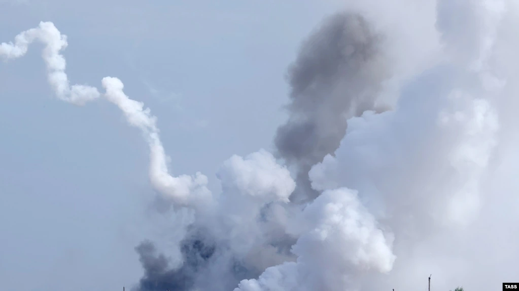 Ղրիմի հյուսիսում զինամթերքի պահեստում ուժեղ պայթյուն է որոտացել