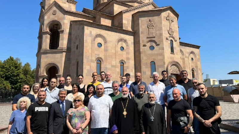 Ուկրաինայում ՀՀ դեսպանն այցելել է Զապորոժիեի և Դնեպրոպետրովսկի մարզեր