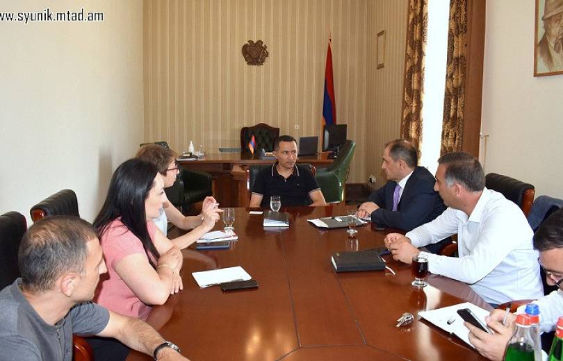 Քննարկվել է Սյունիքում նախատեսվող ներդրումային ծրագիրը