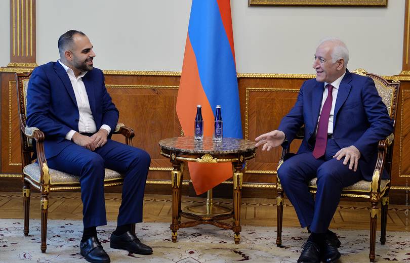 ՀՀ նախագահն ընդունել է Շվեդիա-Հայաստան բարեկամական խմբի նախագահին