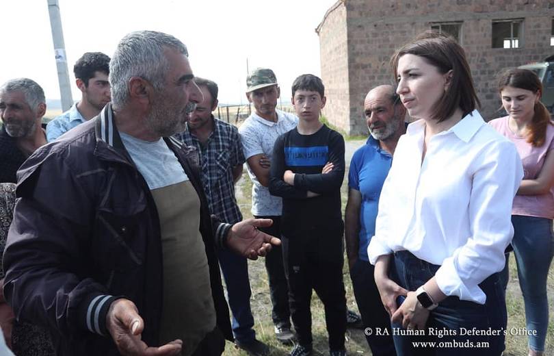 ՀՀ ՄԻՊ-ը փաստահավաք այց է իրականացրել Գեղարքունիքի մարզի մի շարք սահմանամերձ համայնքներ