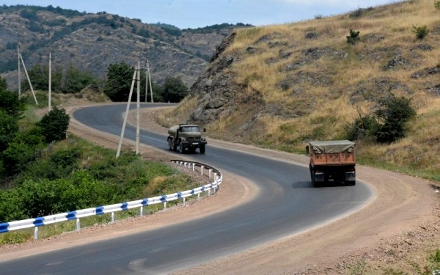 Ստեփանակերտ-Գորիս նոր երթուղու 4,7 կիլոմետրանոց ճանապարհահատվածն արդեն պատրաստ է. Արցախի ՆԳՆ