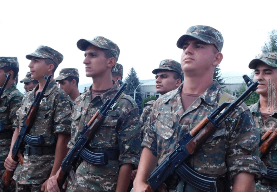 Զորամասերից մեկում տեղի է ունեցել երդման հանդիսավոր արարողություն