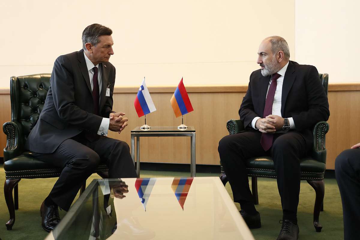 Ն․ Փաշինյանը հանդիպել է Սլովենիայի նախագահ Բ․ Պահորի հետ