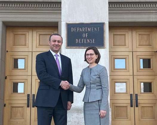 ԱԽ քարտուղարը հանդիպել է ԱՄՆ Պաշտպանության քարտուղարի փոխտեղակալին