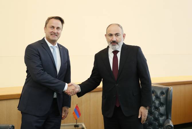 Ն․ Փաշինյանը հանդիպել է Լյուքսեմբուրգի վարչապետ Ք․ Բեթթելի հետ