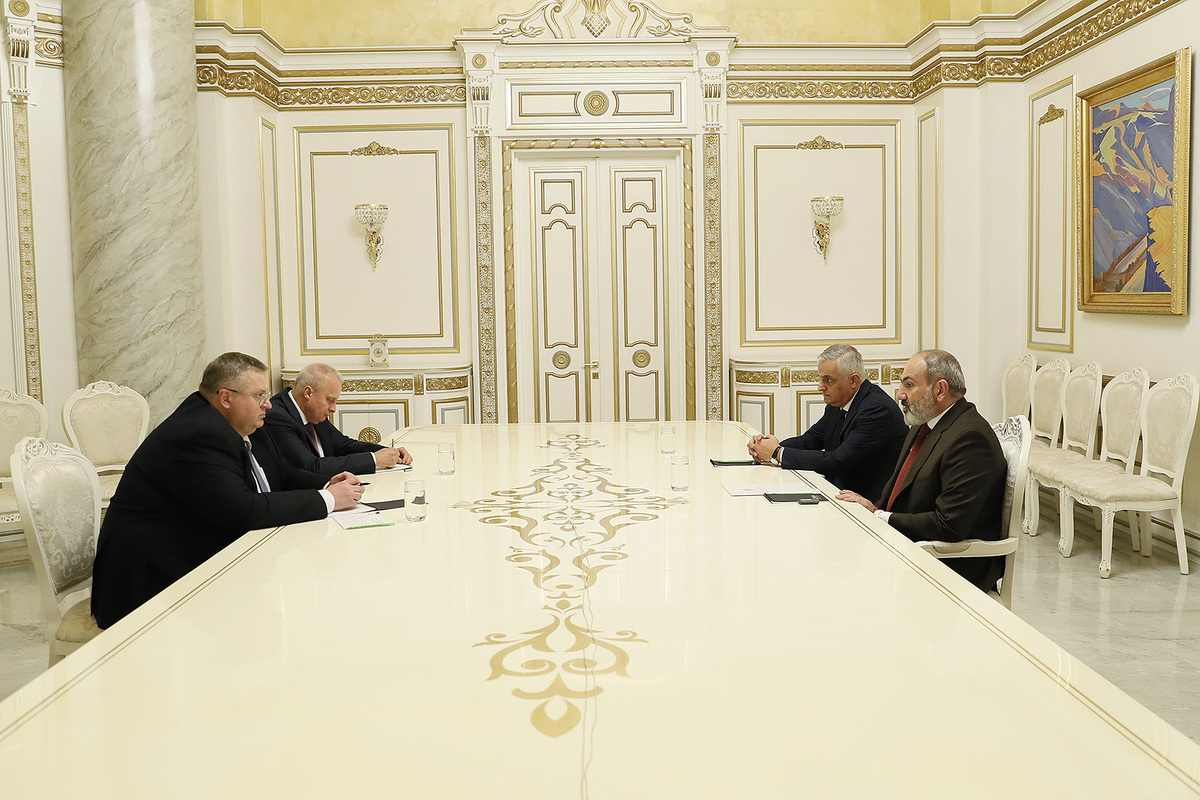Ն․ Փաշինյանն ընդունել է ՌԴ փոխվարչապետ Ա․ Օվերչուկին