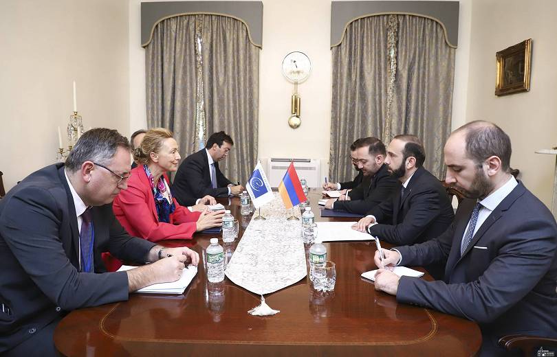 Միրզոյանը հանդիպել է Եվրոպայի խորհրդի Գլխավոր քարտուղար Մ․ Պ․ Բուրիչի հետ