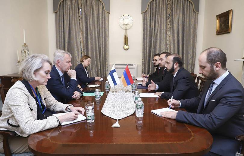 Ա․ Միրզոյանը հանդիպում է ունեցել Ֆինլանդիայի ԱԳ նախարարի հետ
