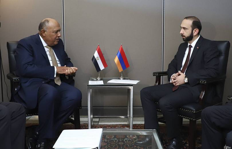 Կայացել է Հայաստանի և Եգիպտոսի արտաքին գործերի նախարարների հանդիպումը