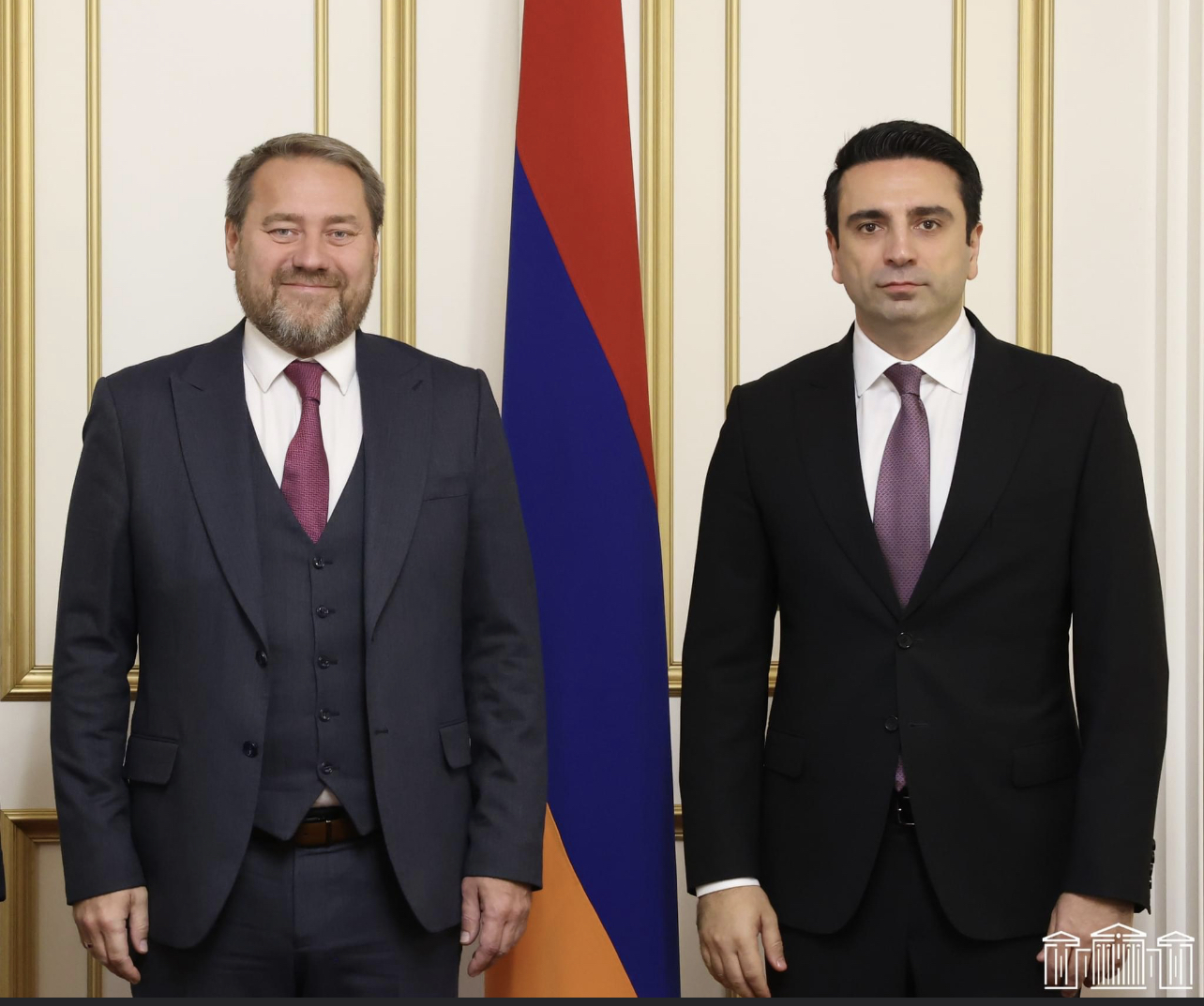 Ալեն Սիմոնյանը ընդունել է Սանկտ Պետերբուրգի Օրենսդիր ժողովի նախագահ Ալեքսանդր Բելսկուն