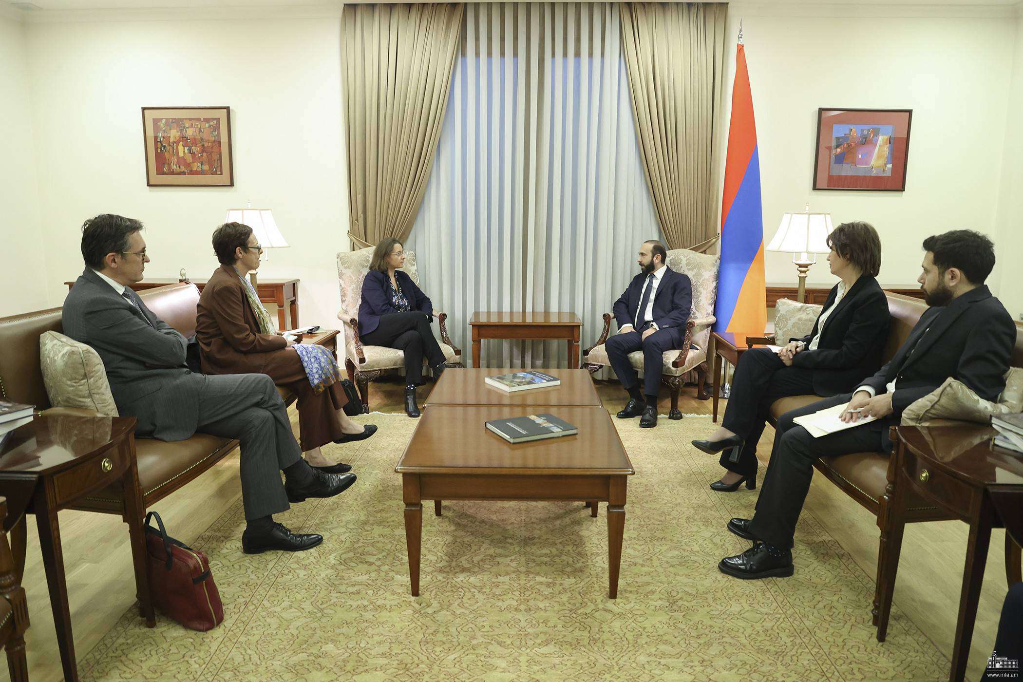 Միրզոյանն ընդունել է Ֆրանսիայի նախագահի գրասենյակի խորհրդականին ու ԵԱՀԿ Մինսկի խմբի Ֆրանսիայի համանախագահին