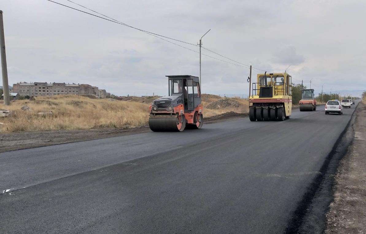 Գյումրի-Կապս-Ամասիա ավտոճանապարհին կատարվում են բարելավման աշխատանքներ