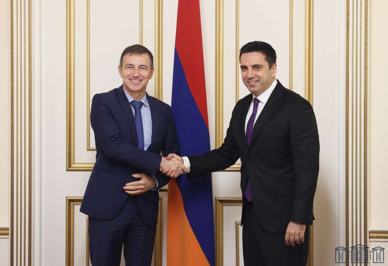 ԱԺ նախագահն ընդունել է ԵԽ Հայաստանի հարցերով զեկուցողին