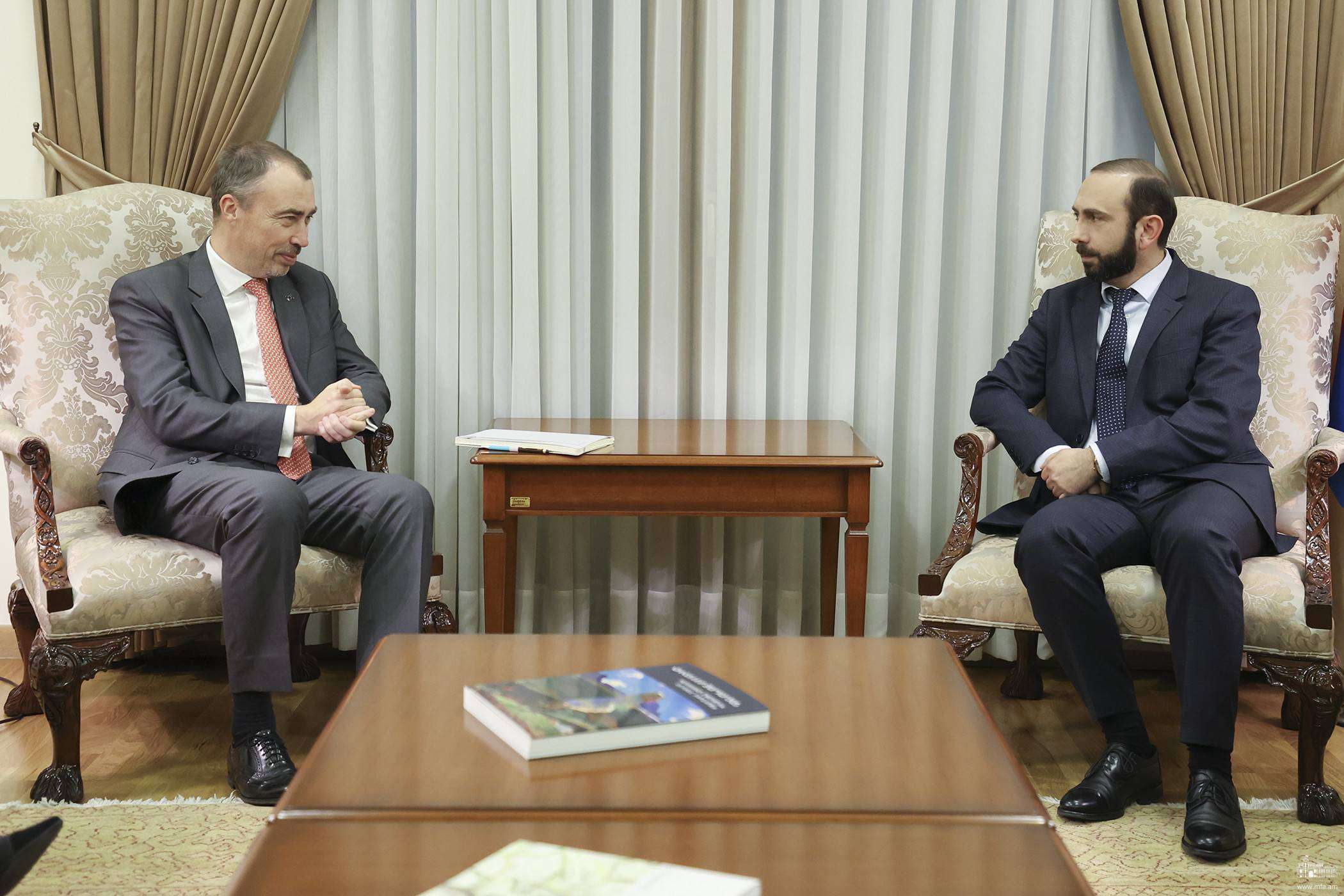ՀՀ ԱԳ նախարարն  ընդունել է ԵՄ հատուկ ներկայացուցիչ Կլաարին