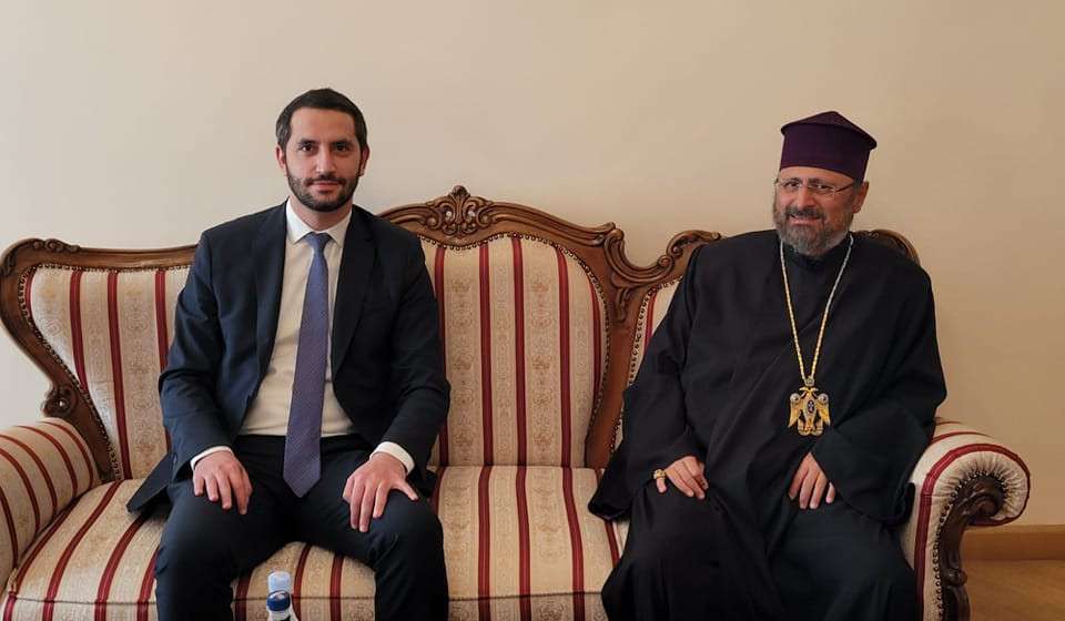 Ռուբինյանը հանդիպել է Կ․ Պոլսի Հայոց պատրիարքի հետ
