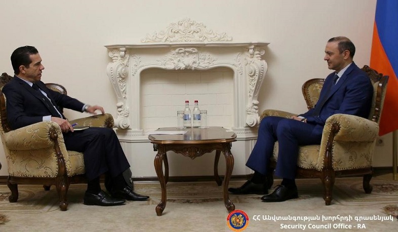 Ա․ Գրիգորյանը հանդիպել է Բրազիլիայի նորանշանակ դեսպանի հետ