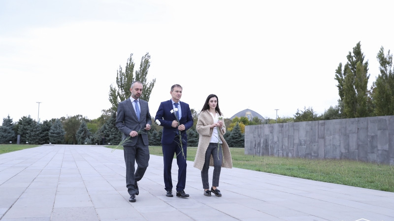 Եվրոպական խորհրդարանում ՀՀ հարցերով զեկուցողը այցելել է Ծիծեռնակաբերդ