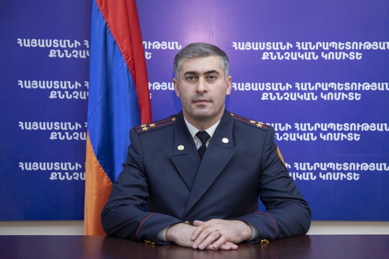 Նշանակվել է Քննչական վարչությունների գործունեության վերահսկողական գլխավոր վարչության պետ. ՔԿ