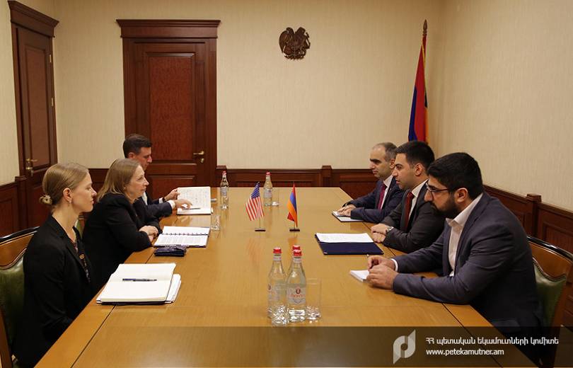 ՊԵԿ նախագահն ընդունել է ՀՀ-ում ԱՄՆ դեսպանին